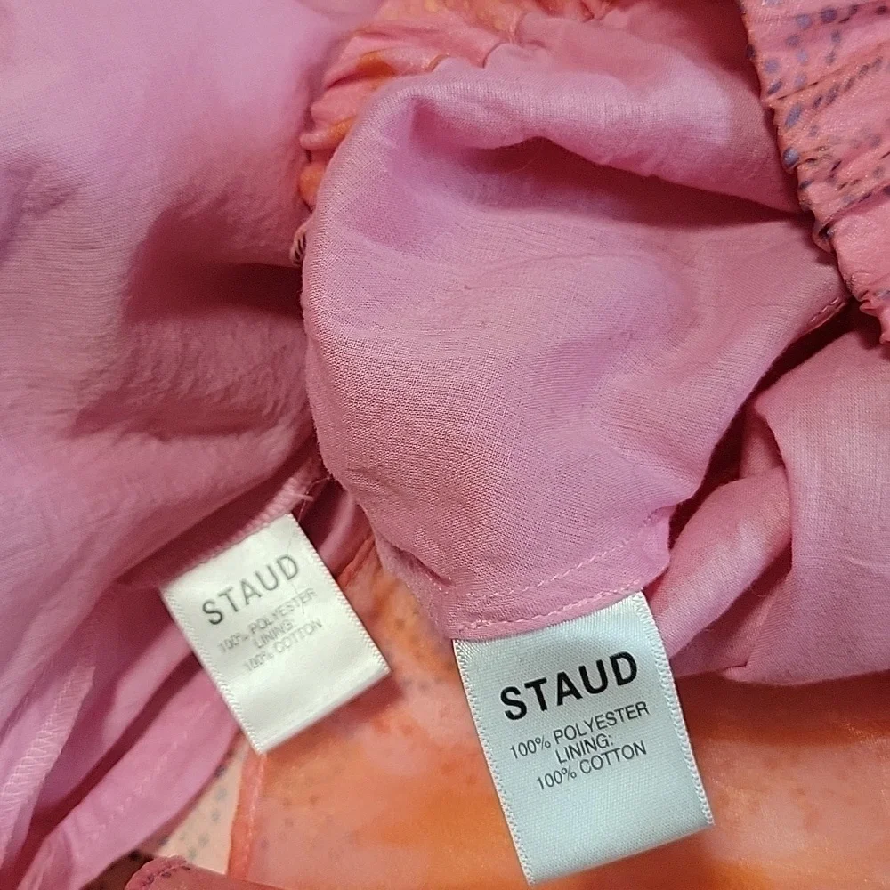 Staud Frieze Cropped Top and Mattia Skirt Set